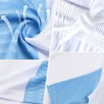 Sublimation Sports Geometric Soccer Jersey Uniform Black Shape Pink Custom Aqua-Neon Sublimation Sports Geometric Soccer Jersey Uniform Black Shape Pink Custom Aqua-Neon